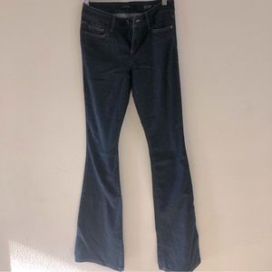 Joe’s Jeans Dark Wash Skinny Bootcut the Visionaire Jeans Sz 25 Inseam Long